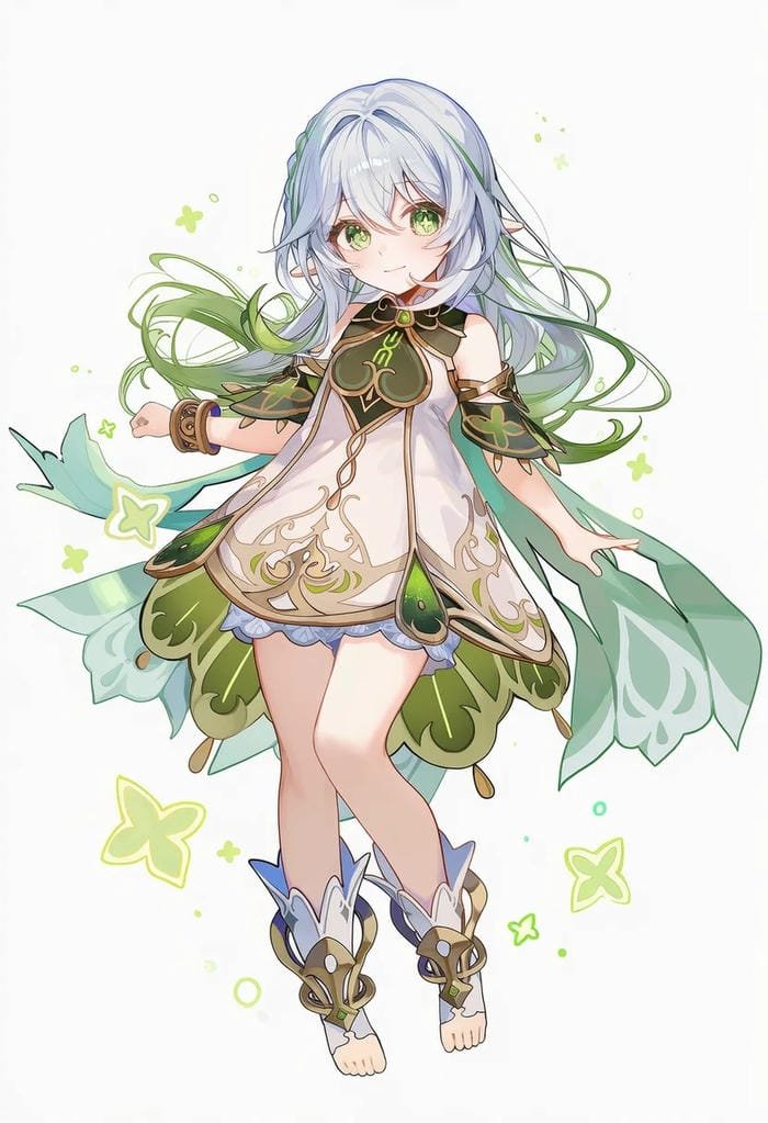 Nhân vật anime nữ vẻ ngoài thanh lịch