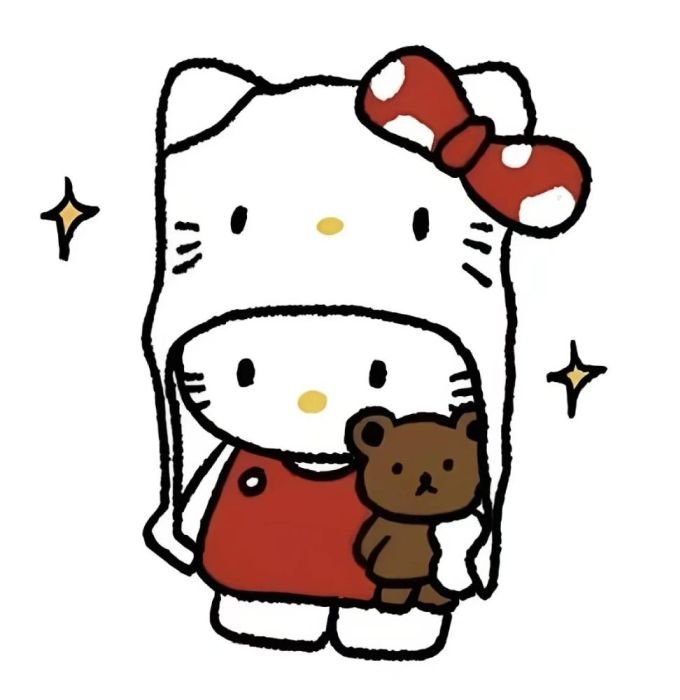 Nhân vật chibi thiết kế theo kiểu sticker cute