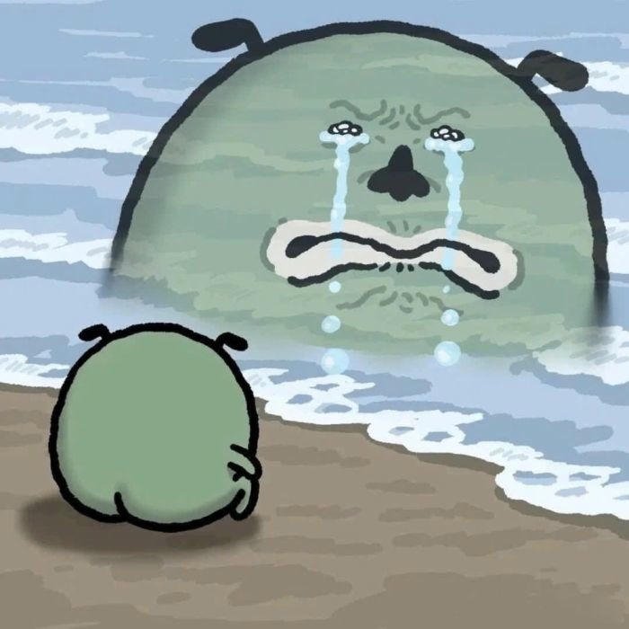 Phong cách troll thể hiện qua nhãn dán bựa