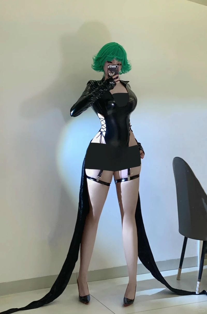 Pose Tatsumaki cosplay trong trận chiến nổi bật