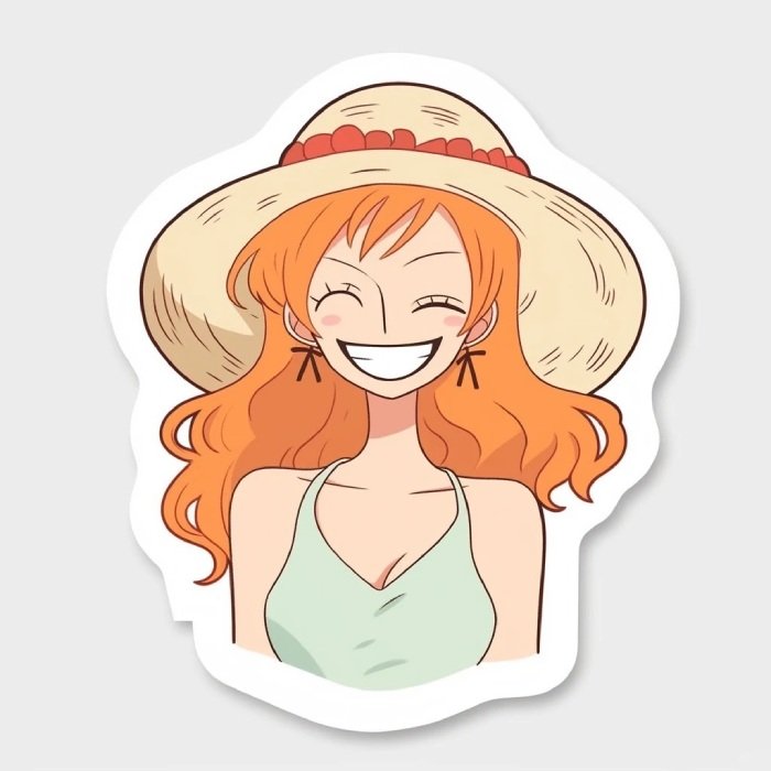 Sticker anime dùng cho nhắn tin