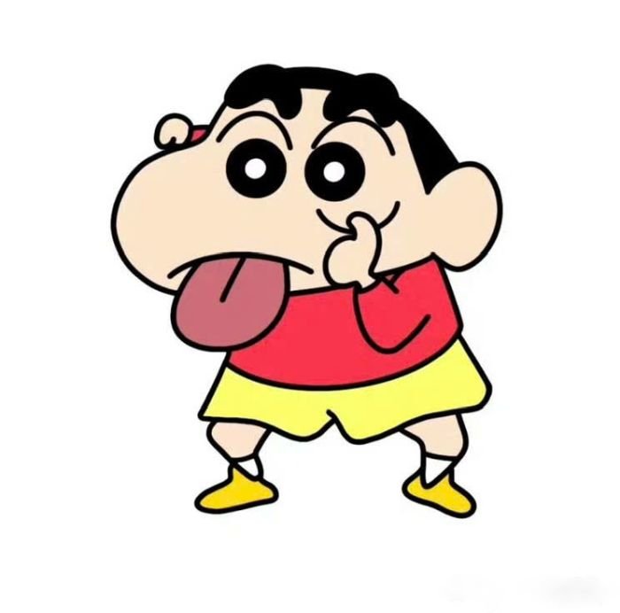 Sticker anime nổi tiếng nhãn dán shin cậu bé bút chì