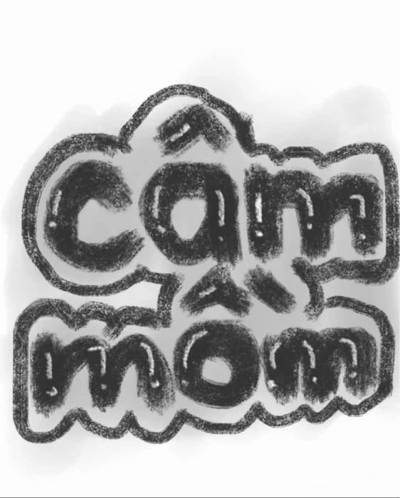 Sticker chữ phong cách meme vui