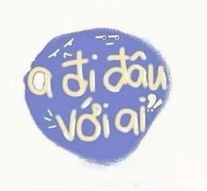 Sticker chữ phù hợp giới trẻ