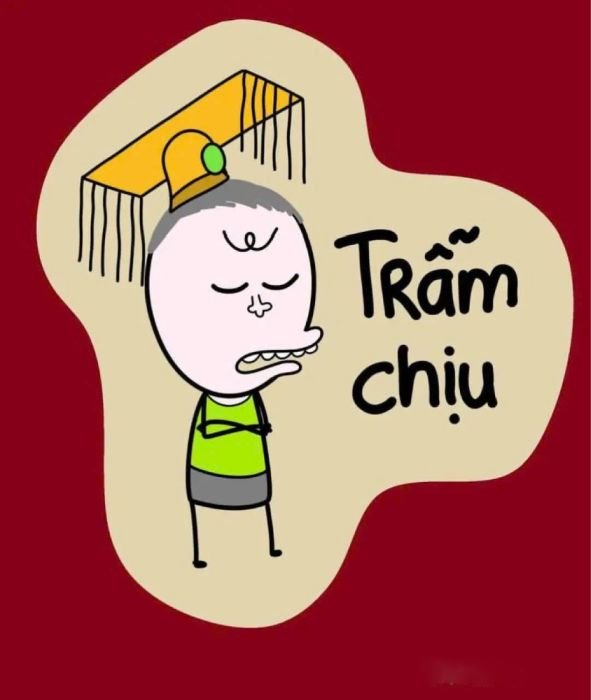 Sticker chữ tạo không khí vui vẻ