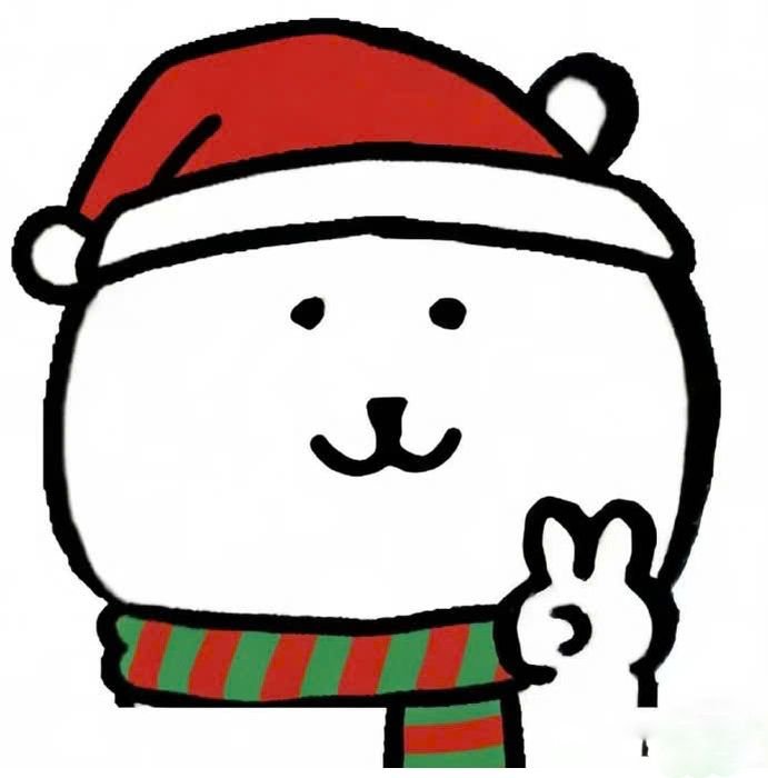 Sticker noel biểu cảm mùa đông đáng yêu