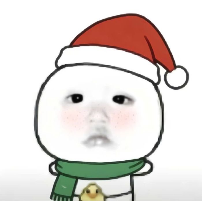 Sticker noel dùng gửi lời chúc