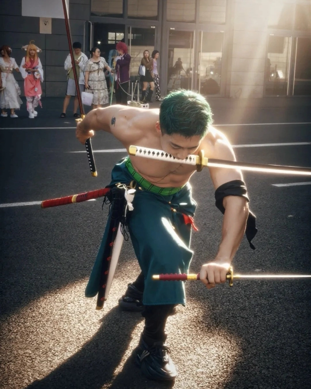 Trang phục One Piece cosplay thể hiện vẻ ngoài ấn tượng