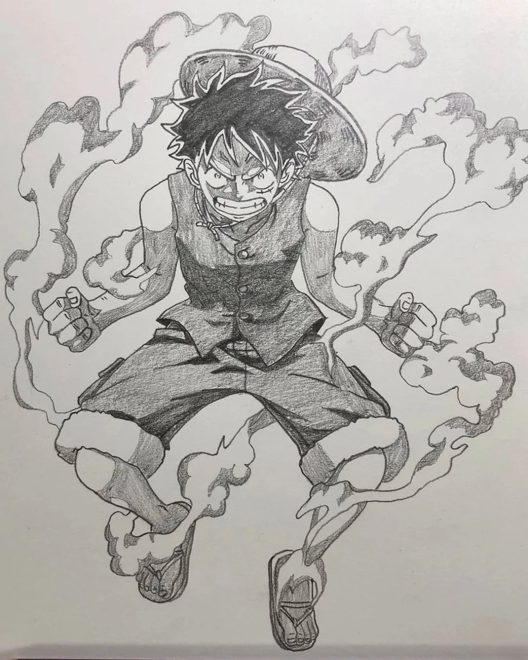 Tranh vẽ anime phong thái nhân vật rõ nét và cuốn hút