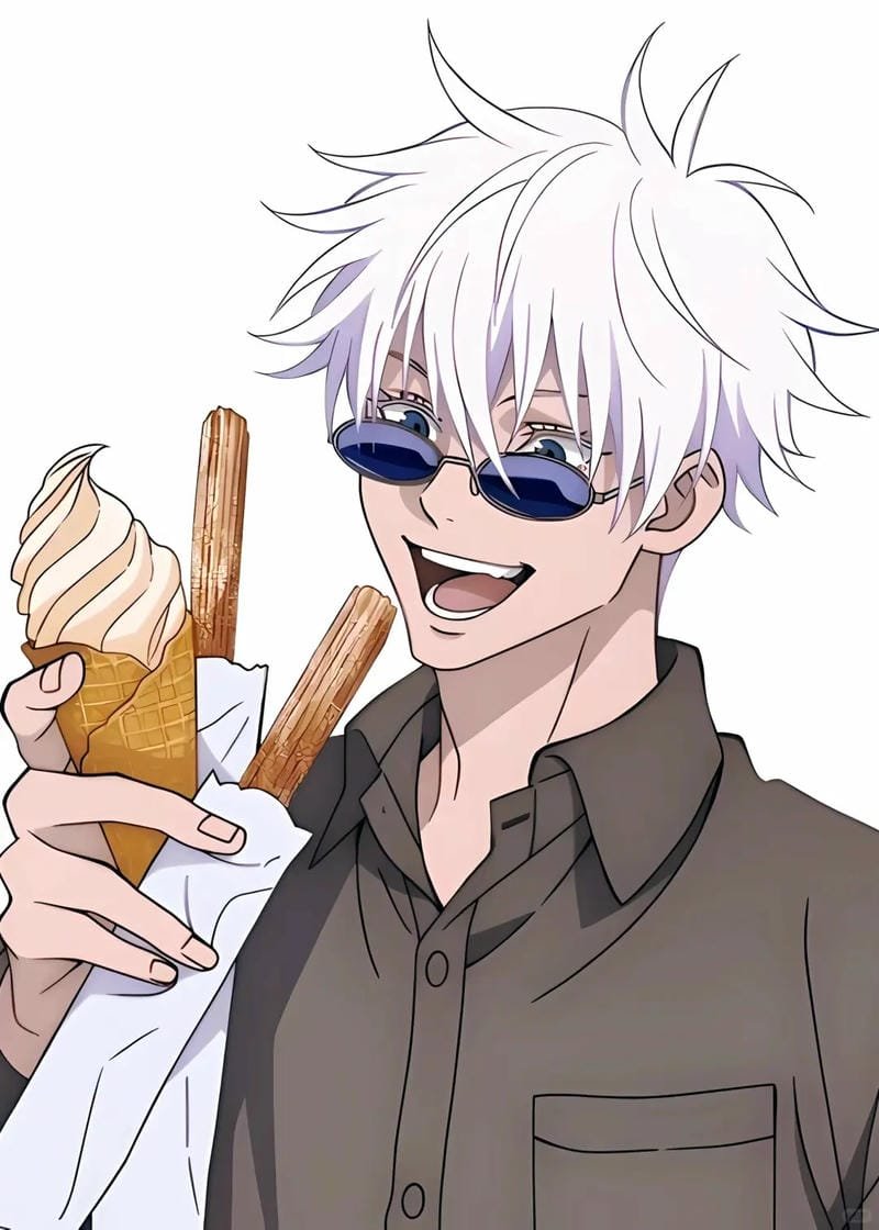 ảnh Gojo Satoru chiến đấu