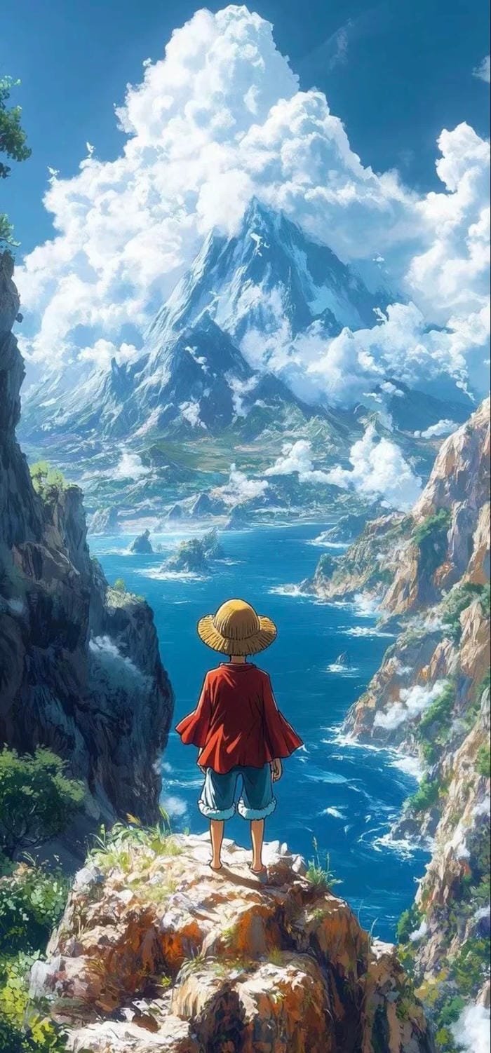 ảnh Luffy chiến đấu One Piece