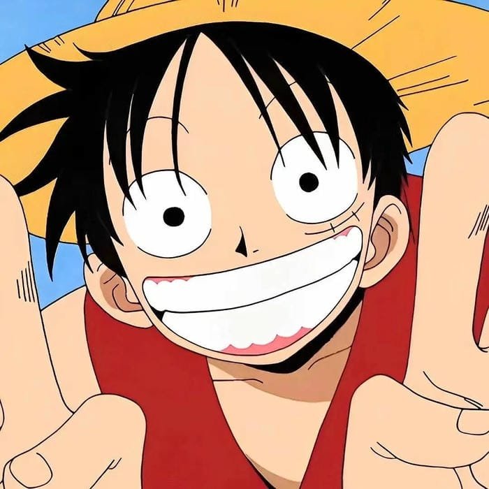 ảnh Luffy cười cute