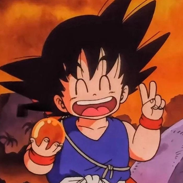 ảnh SonGoku trạng thái Ultra Instinct