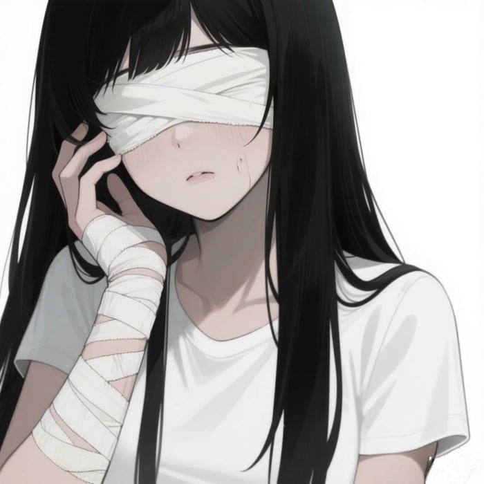 ảnh anime buồn cô gái