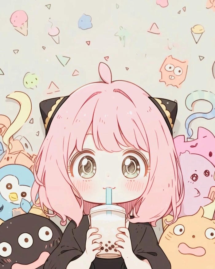 ảnh anime chibi cute art