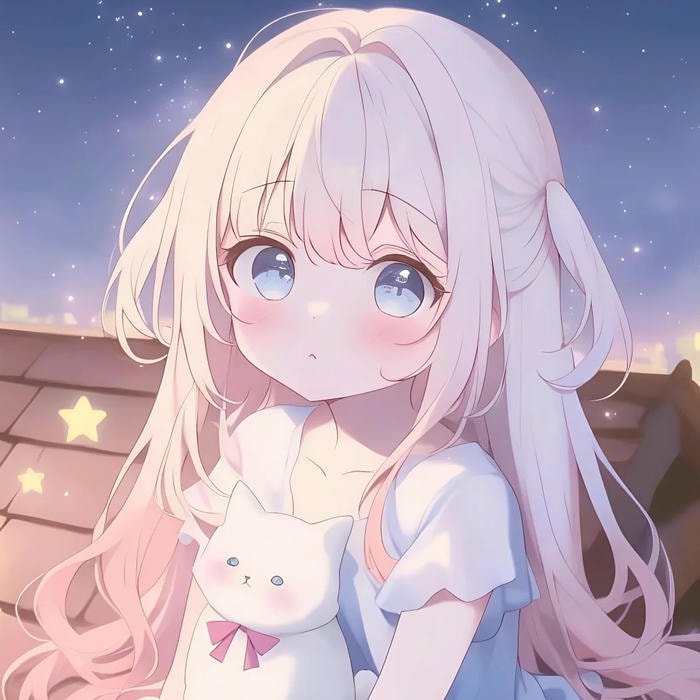 ảnh anime cute buồn