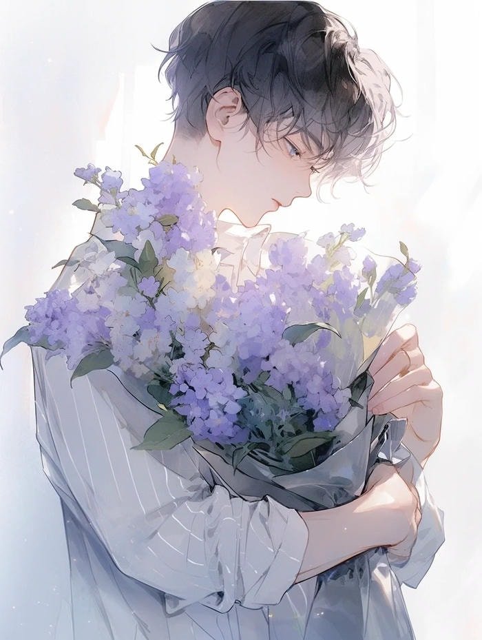 ảnh anime nam buồn