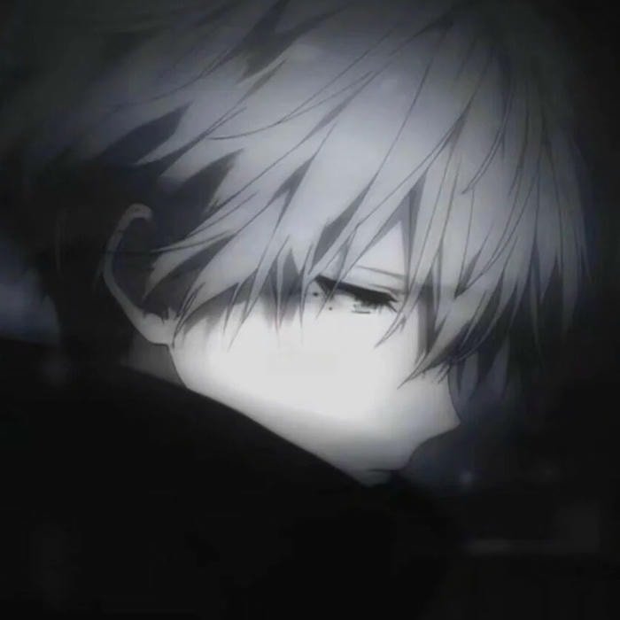 ảnh anime nam buồn buổi tối tĩnh lặng