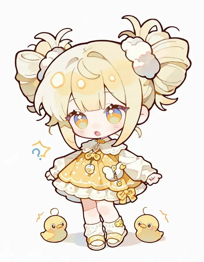 ảnh anime nữ chibi ngọt ngào