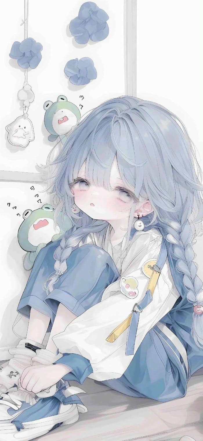 ảnh anime nữ chibi