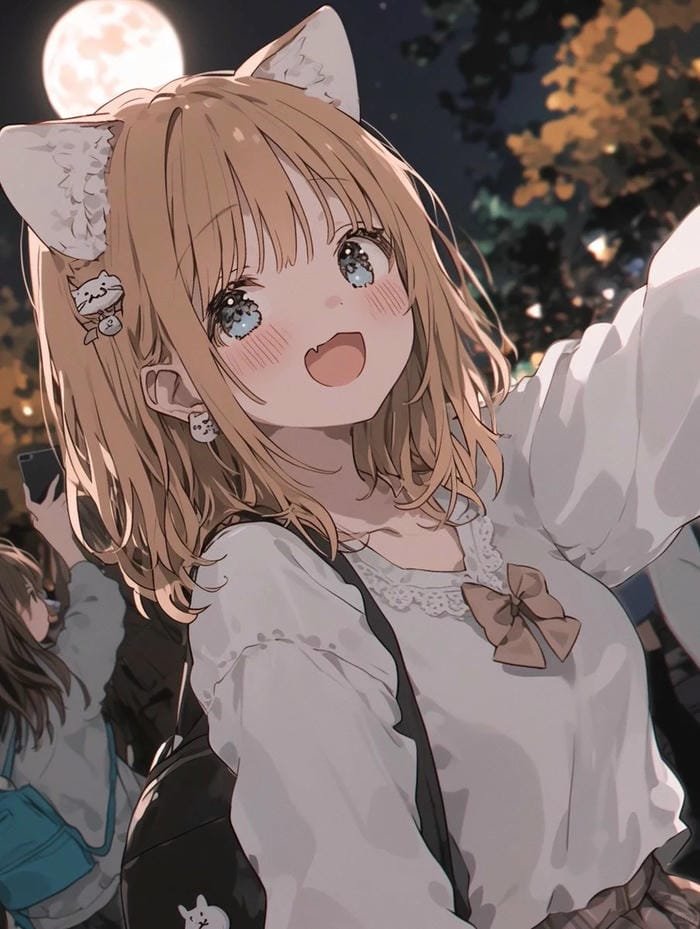 ảnh anime nữ dễ thương kawaii