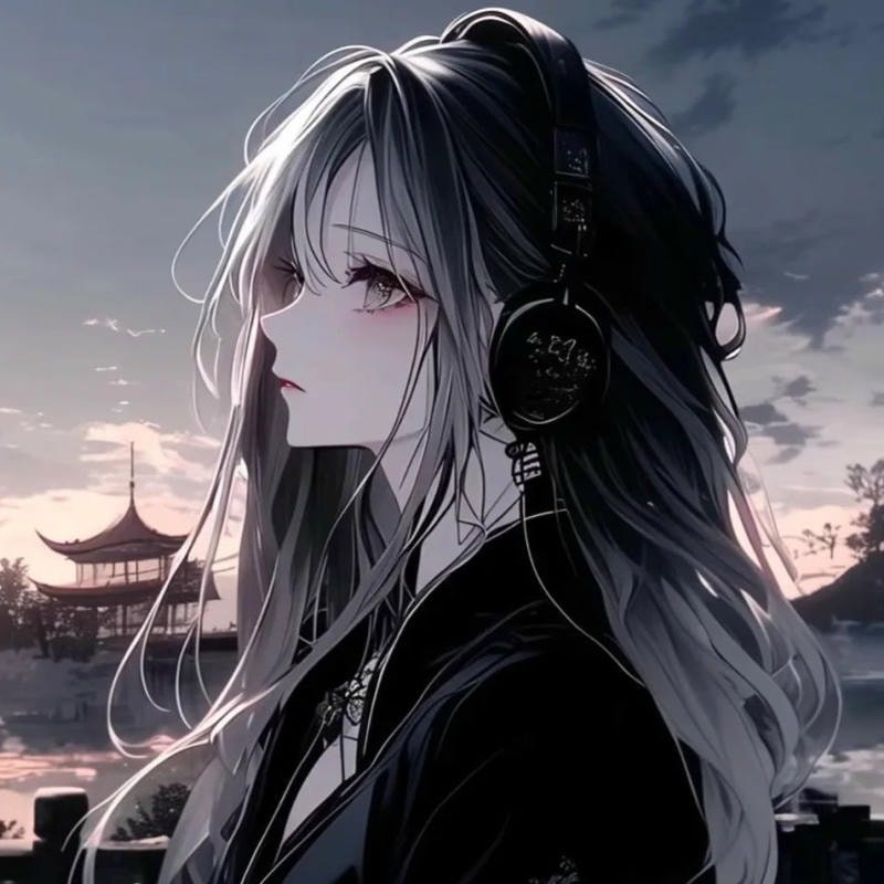 ảnh anime nữ lạnh trong đêm