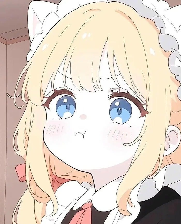 ảnh anime nữ tóc vàng