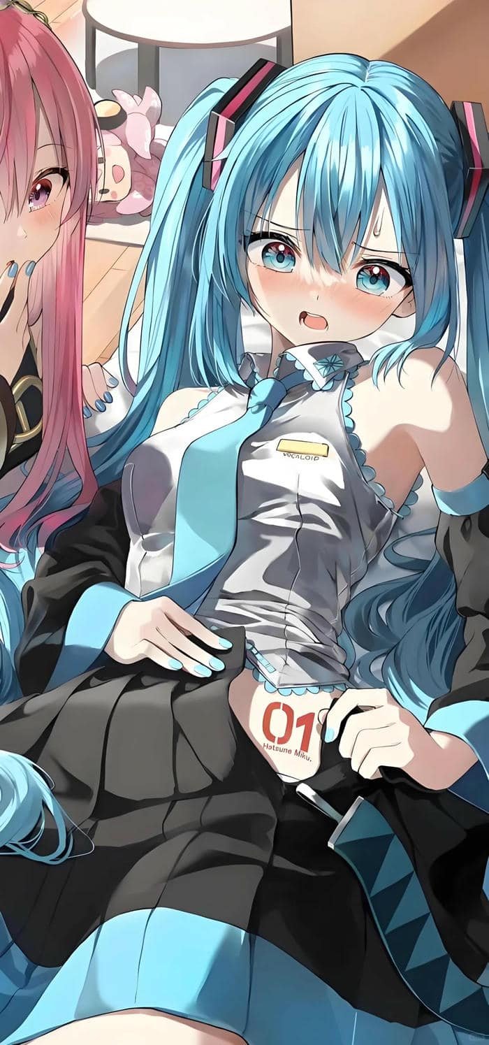 ảnh anime nữ tươi sáng