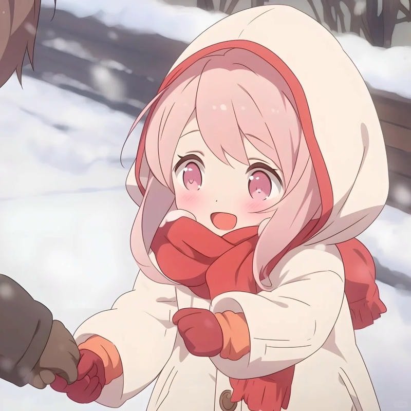 ảnh avatar đôi anime ngọt ngào