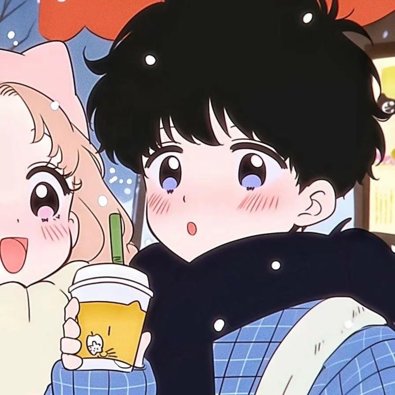 ảnh avatar đôi anime phong cách