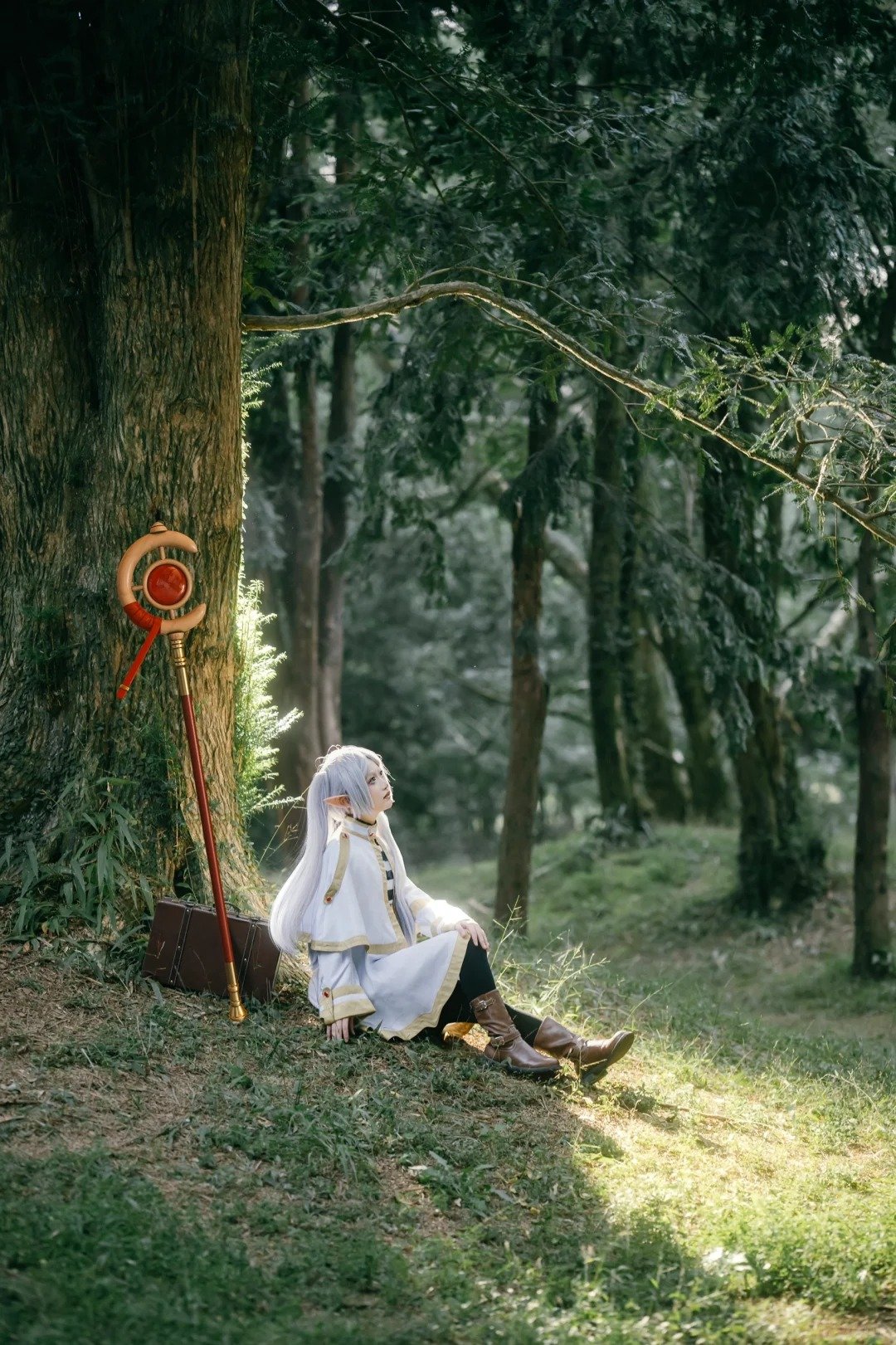 ảnh cosplay Frieren đẹp ngoài đời thực