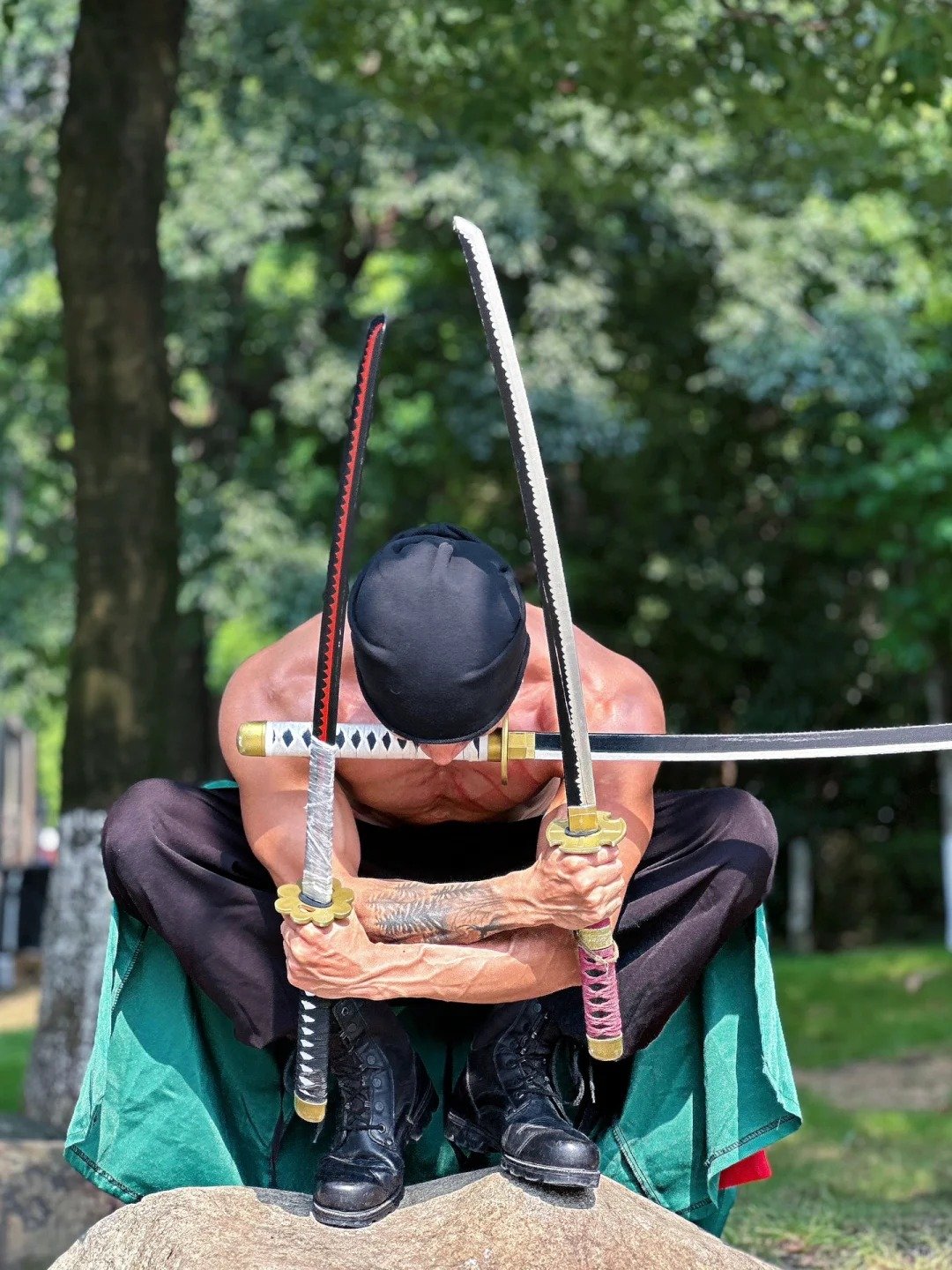 ảnh cosplay luffy vs zoro
