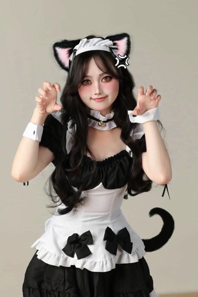 ảnh cosplay mèo dễ thương nhất