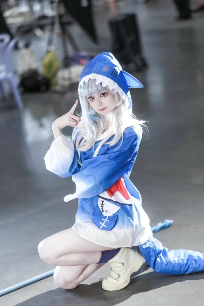 ảnh cosplay vtuber tạo cảm giác sống động