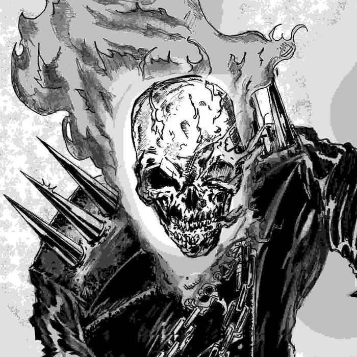 ảnh đại điện đen trắng tạo hình ấn tượng