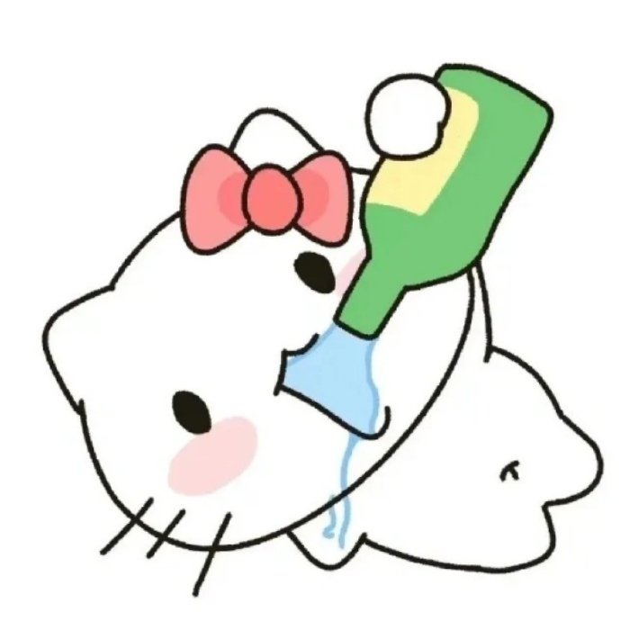 ánh mắt cà khịa trong meme hello kitty bựa