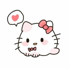 ảnh minh họa nhỏ gọn dạng sticker cute