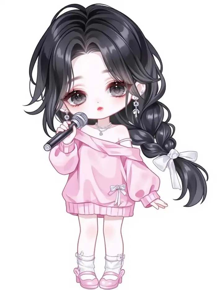 ảnh nữ anime chibi đáng yêu