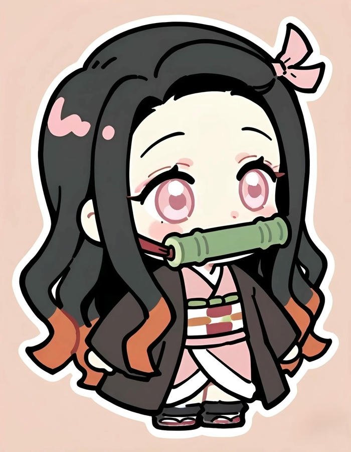 anime ảnh chibi nữ biểu cảm