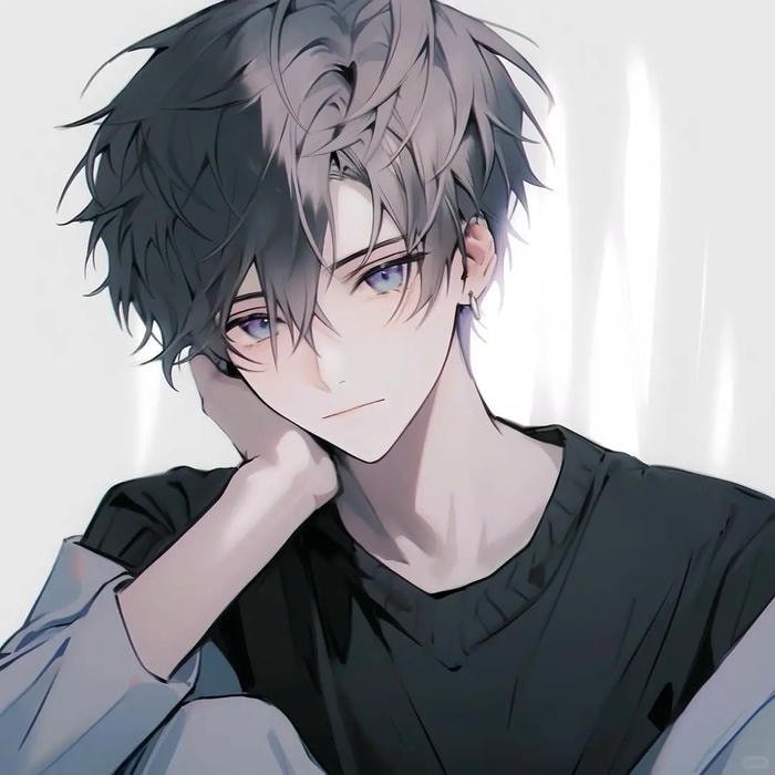 anime boy portrait