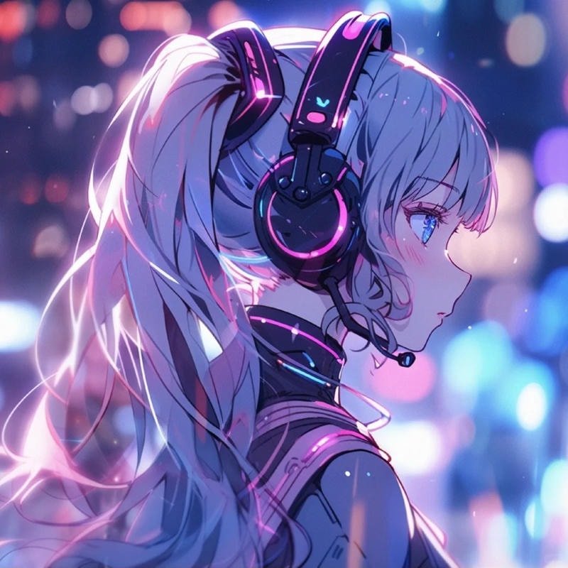 anime girl cực ngầu cho avatar