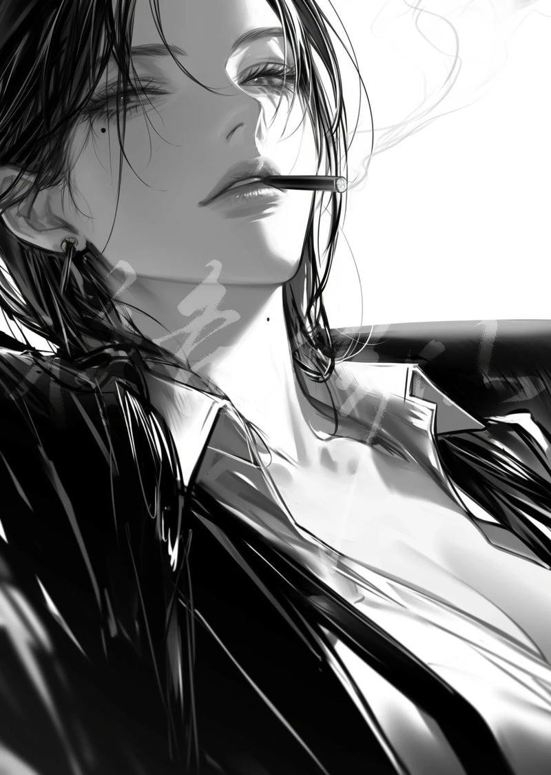 anime girl đẹp thần thái