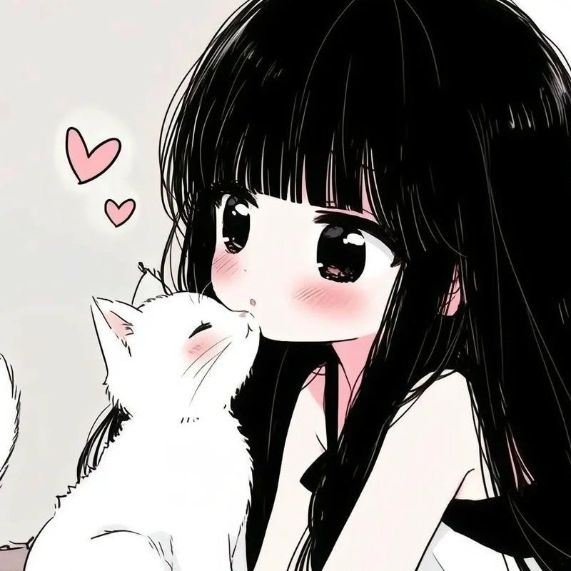 anime girl khí chất cao