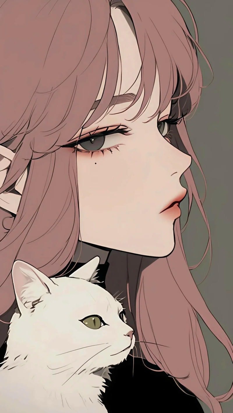 anime girl không nói nhiều