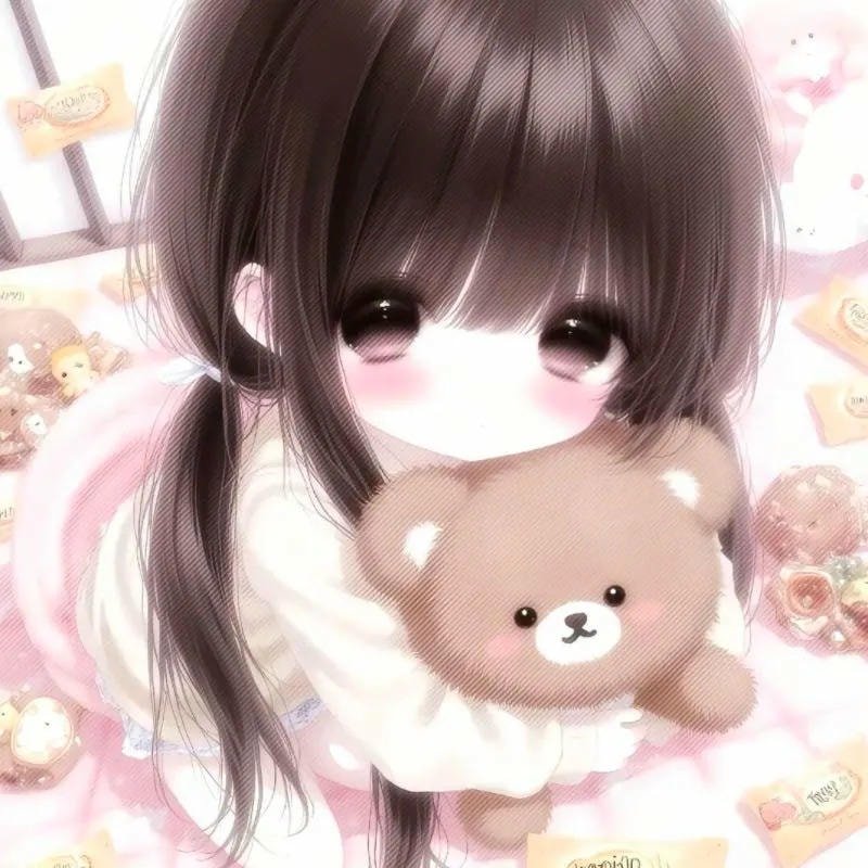 avatar anime đôi tình yêu dễ thương