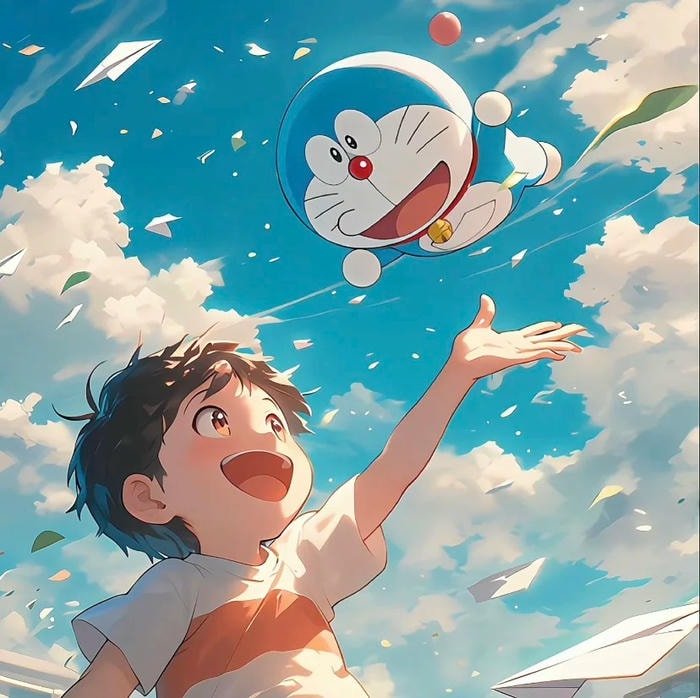 avatar anime nam anime doreamon