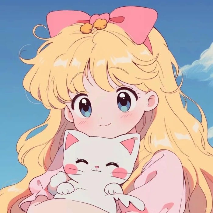avatar anime nữ đáng yêu anime