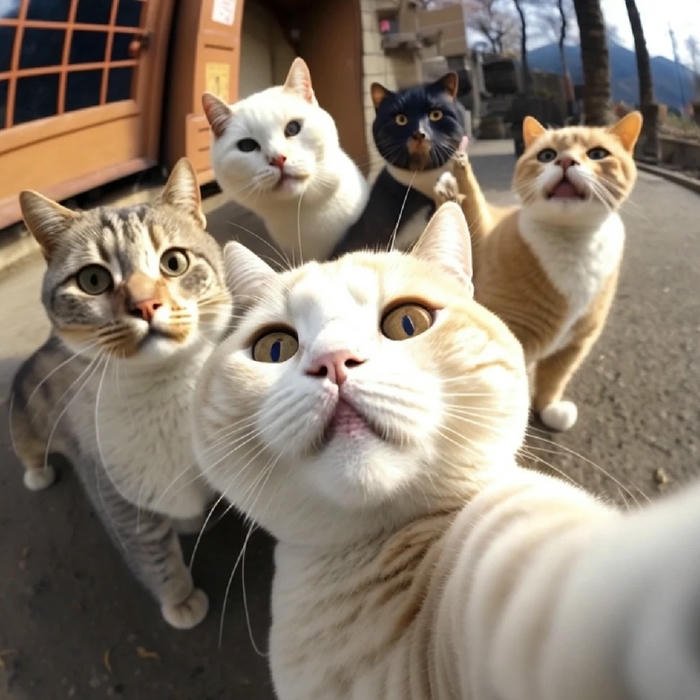 avatar nhóm hoạt hình vui nhộn dễ thương