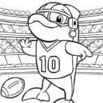 bản tô cá heo cute thích hợp trẻ nhỏ