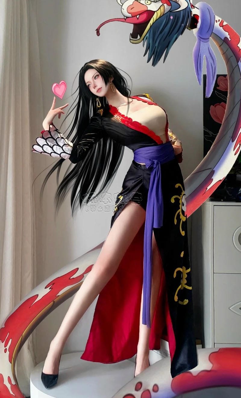 boa hancock cosplay cực đẹp phiên bản anime